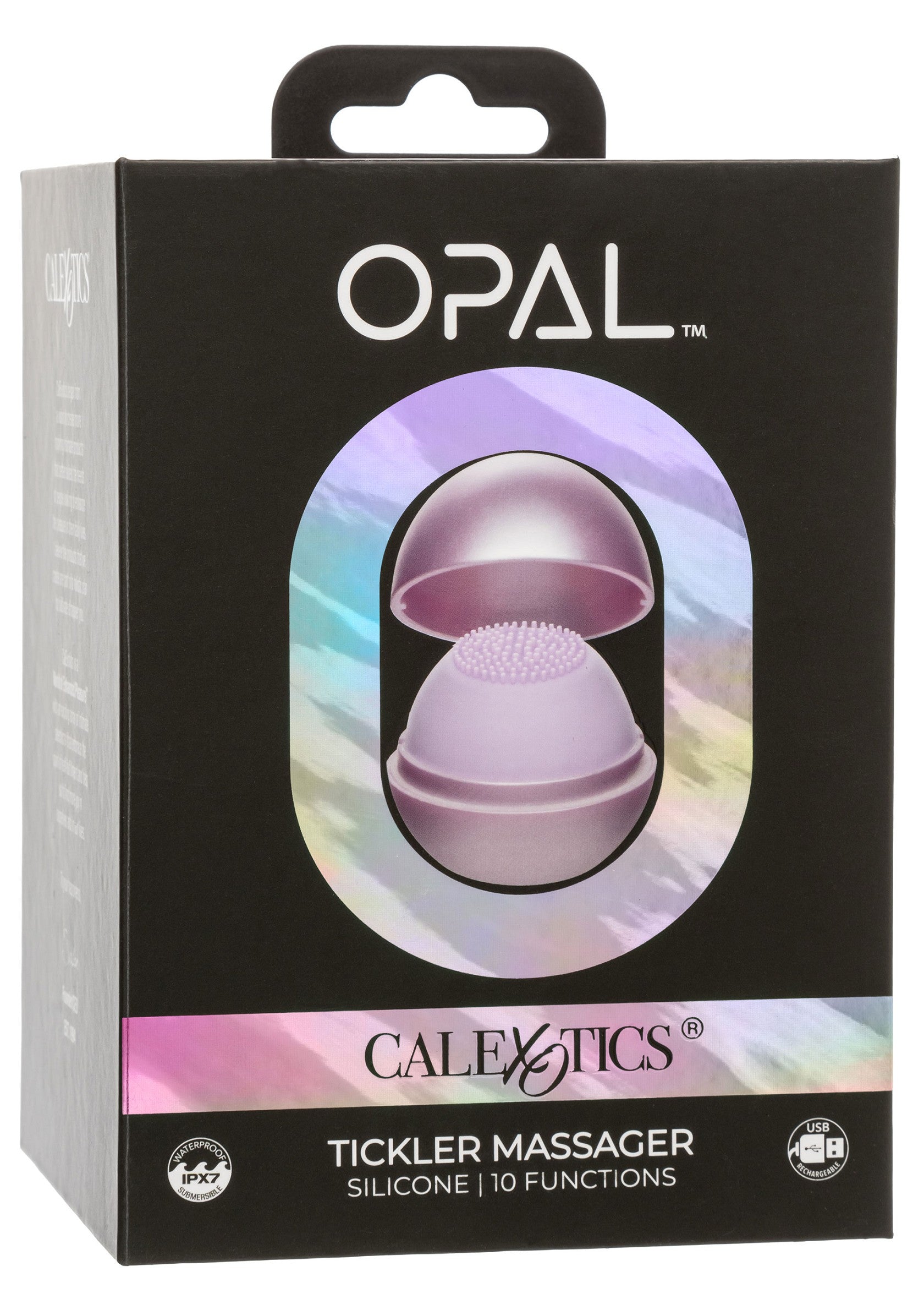 CalExotics Opal Tickler Massager PURPLE - 3