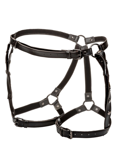 CalExotics Euphoria Collection Riding Thigh Harness BLACK - 3