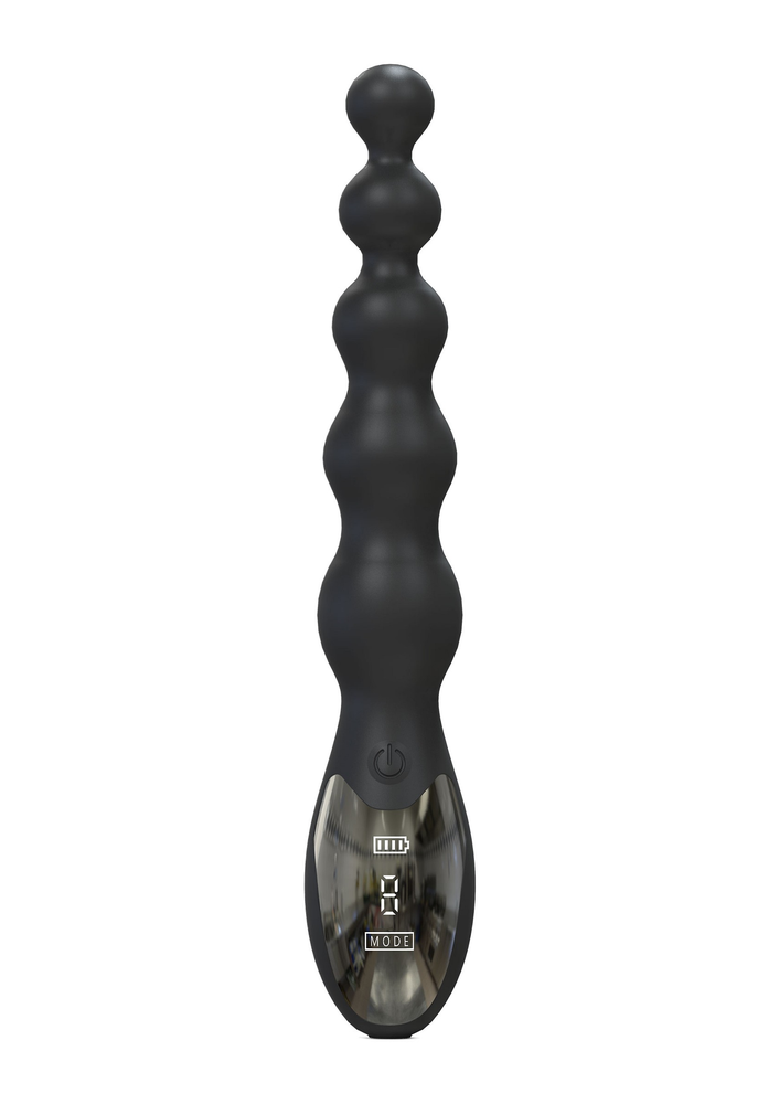 Hidden Desire Extreme Beaded Anal Power Vibrator BLACK - 8