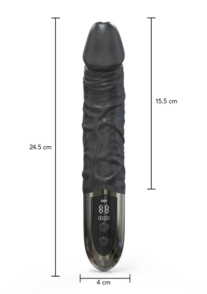 Hidden Desire Extreme Anal Power Vibrator BLACK - 7