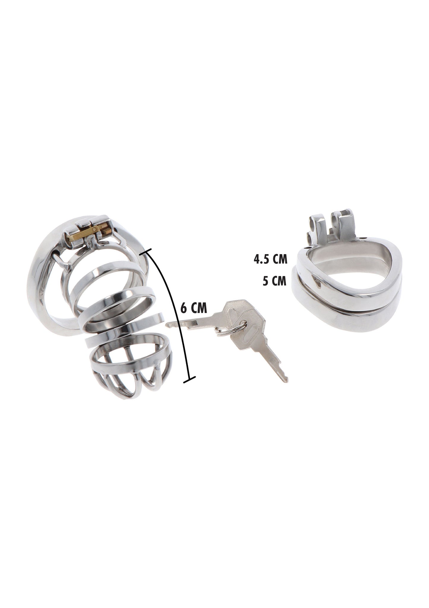 Hidden Desire Extreme Chastity Cock Cage Metal METAL - 1