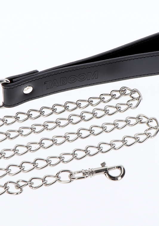 Taboom Bondage Essentials Chain Leash