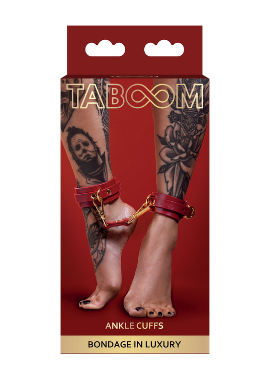 Taboom Bondage in Luxury Ankle Cuffs