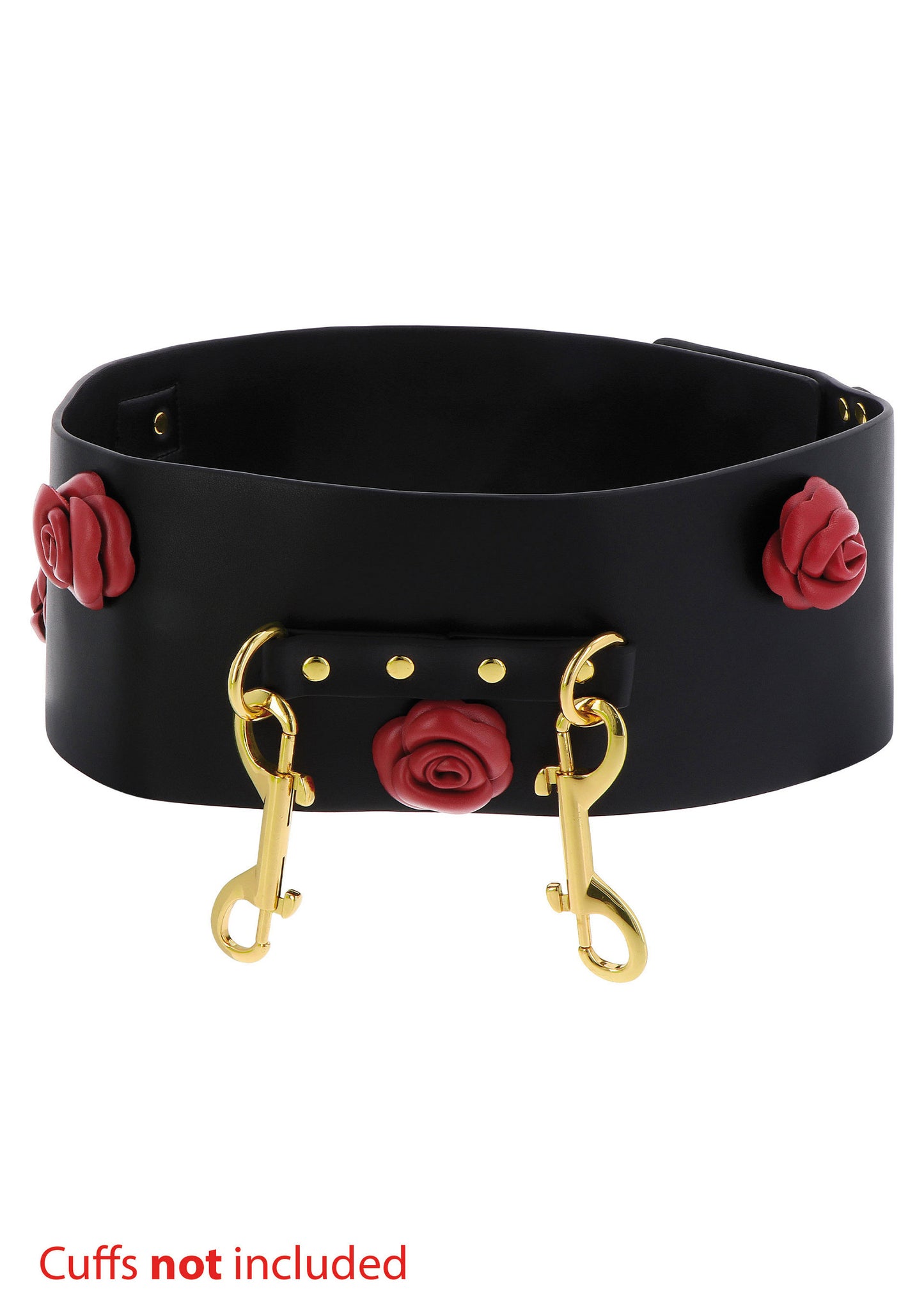 Wild Roses Bondage Belt BLACK XS/S/M - 2