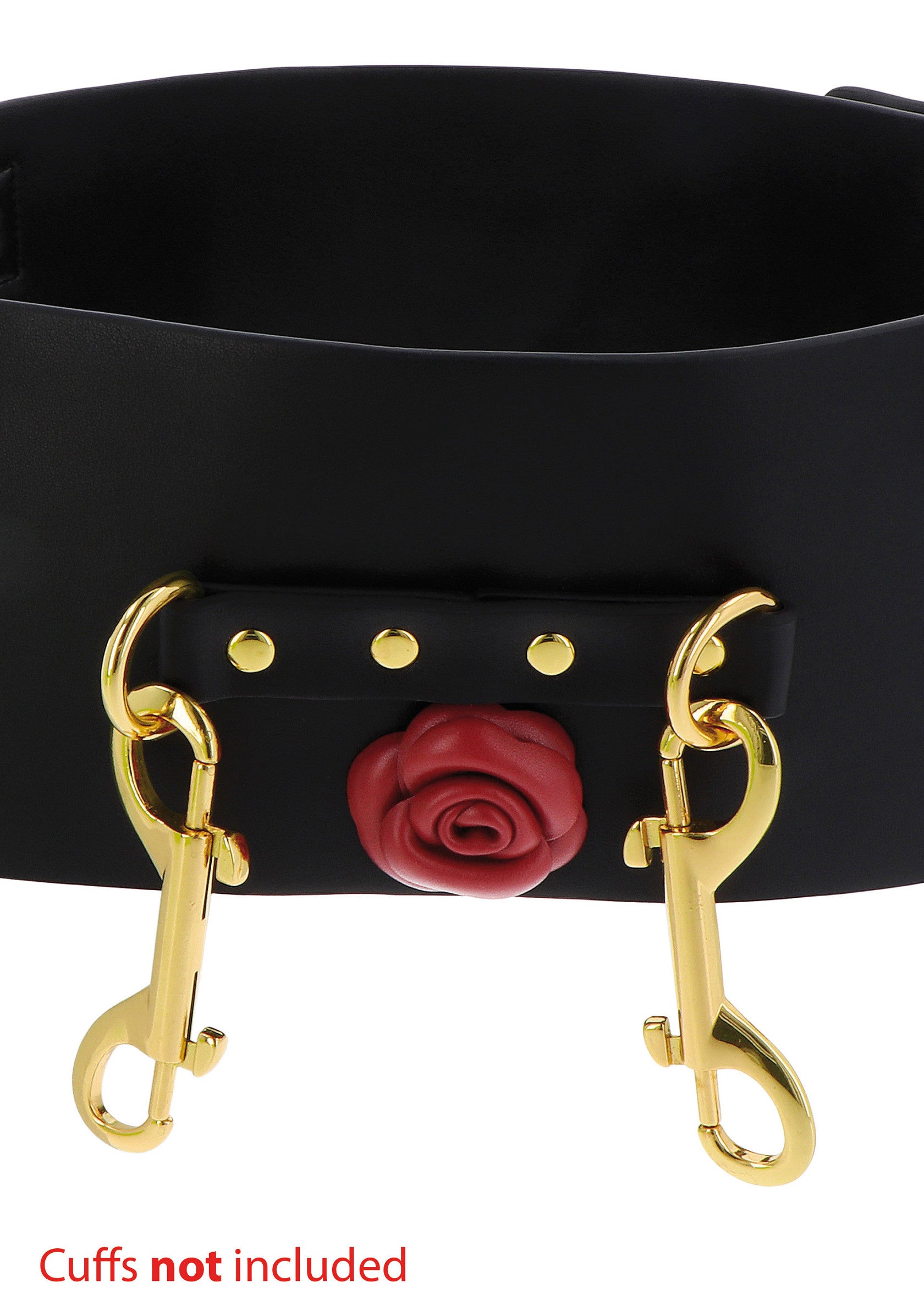 Wild Roses Bondage Belt BLACK XS/S/M - 0