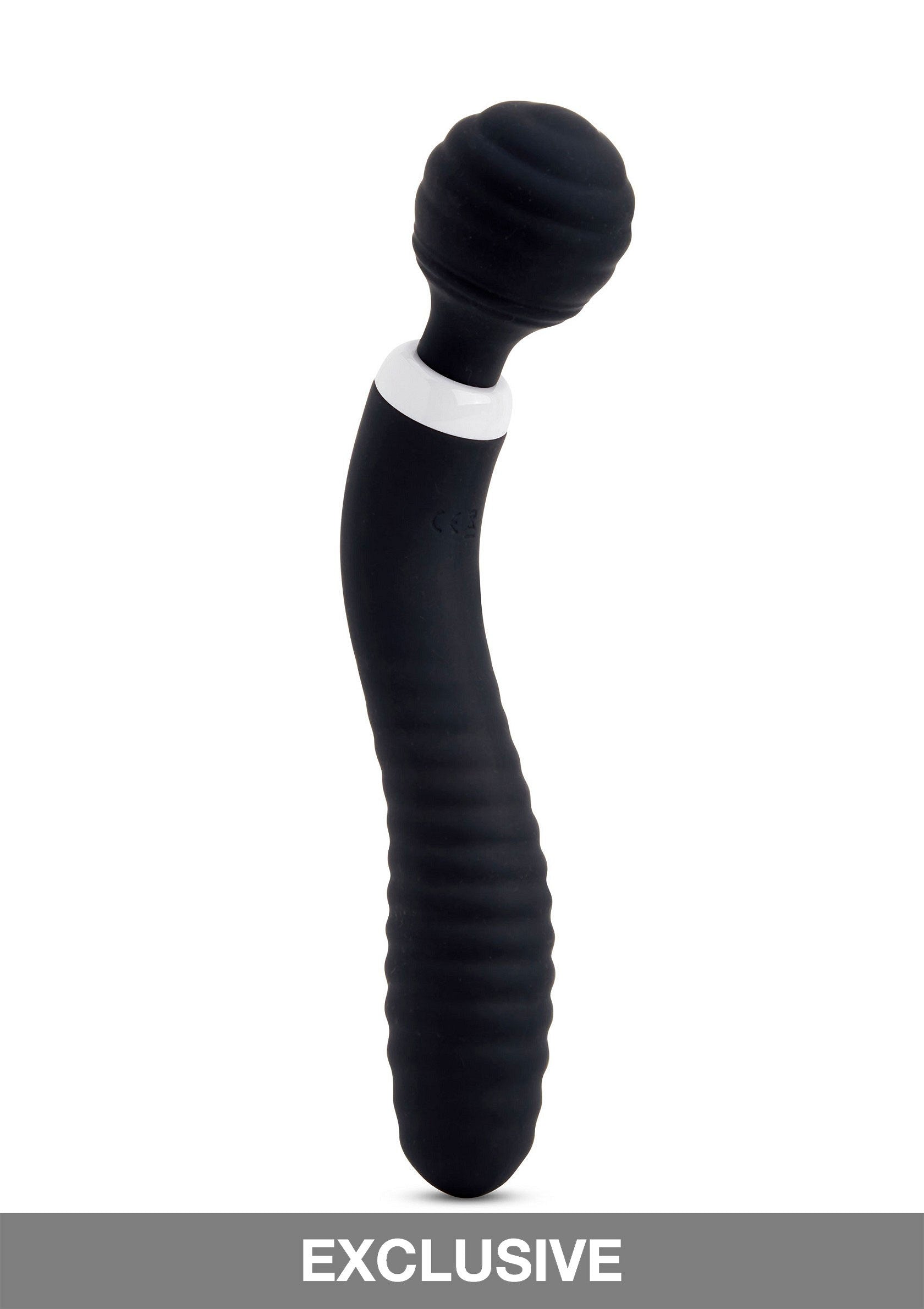 Nu Sensuelle Lolly Double Ended Nubii Wand BLACK - 1003