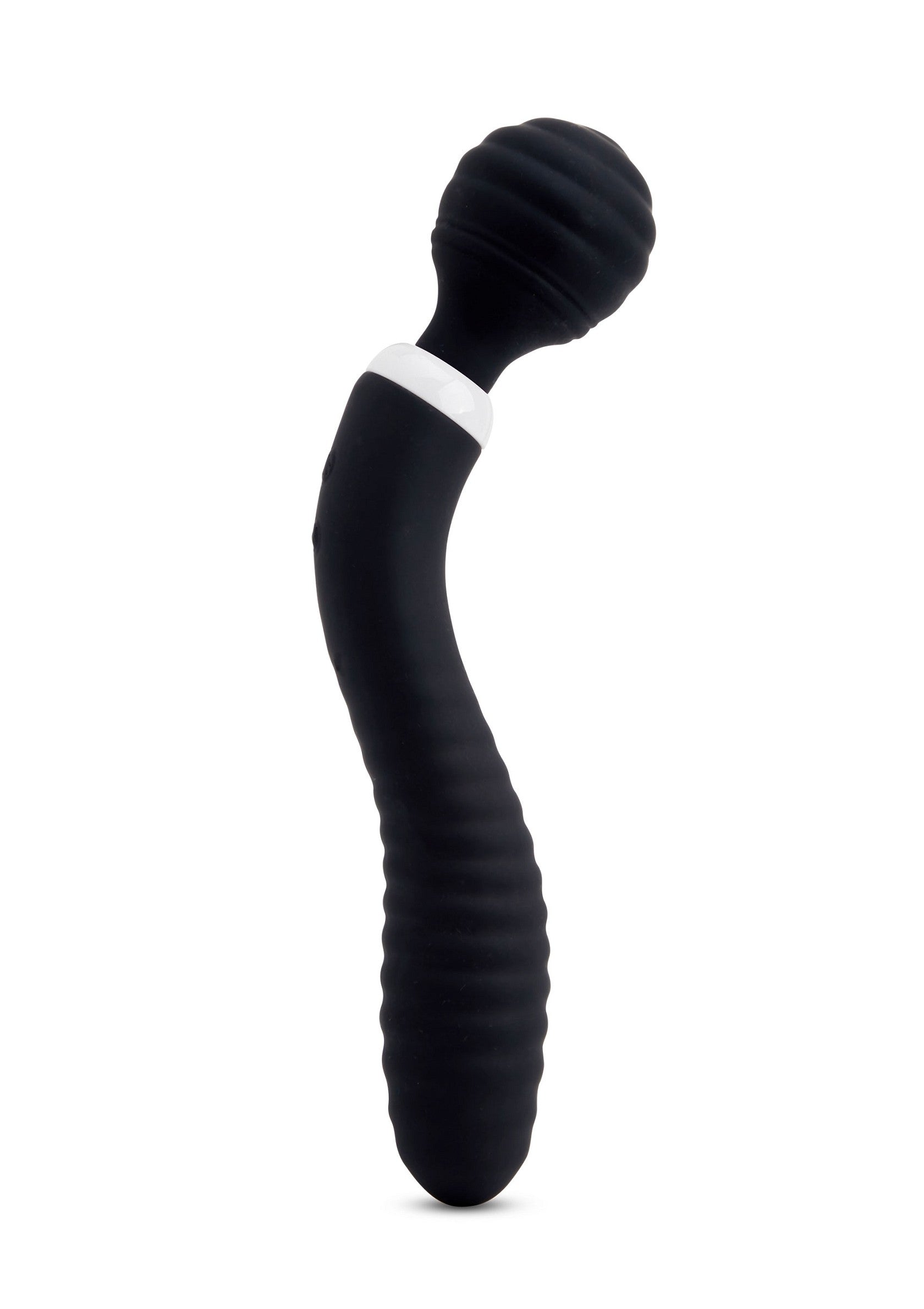 Nu Sensuelle Lolly Double Ended Nubii Wand BLACK - 3