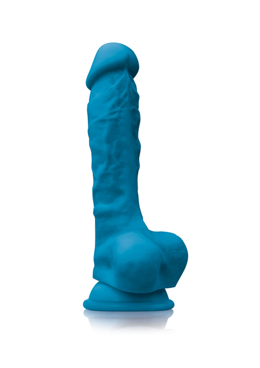 NS Novelties Colours Pleasures 7' Dildo - Blau