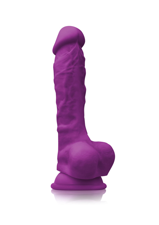 NS Novelties Colours Pleasures 7' Dildo - Lila