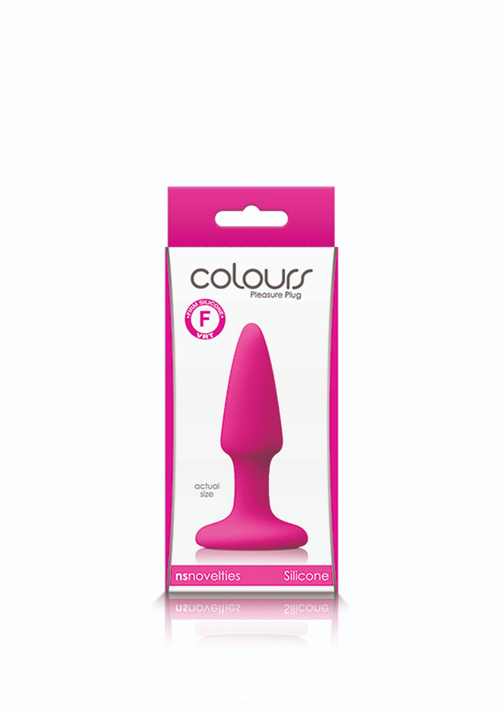 NS Novelties Colors Pleasures Mini Plug PINK - 1