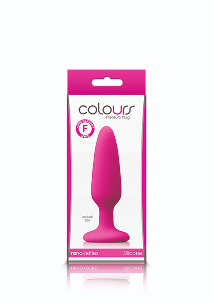 NS Novelties Colors Pleasures Small Plug PINK - 1