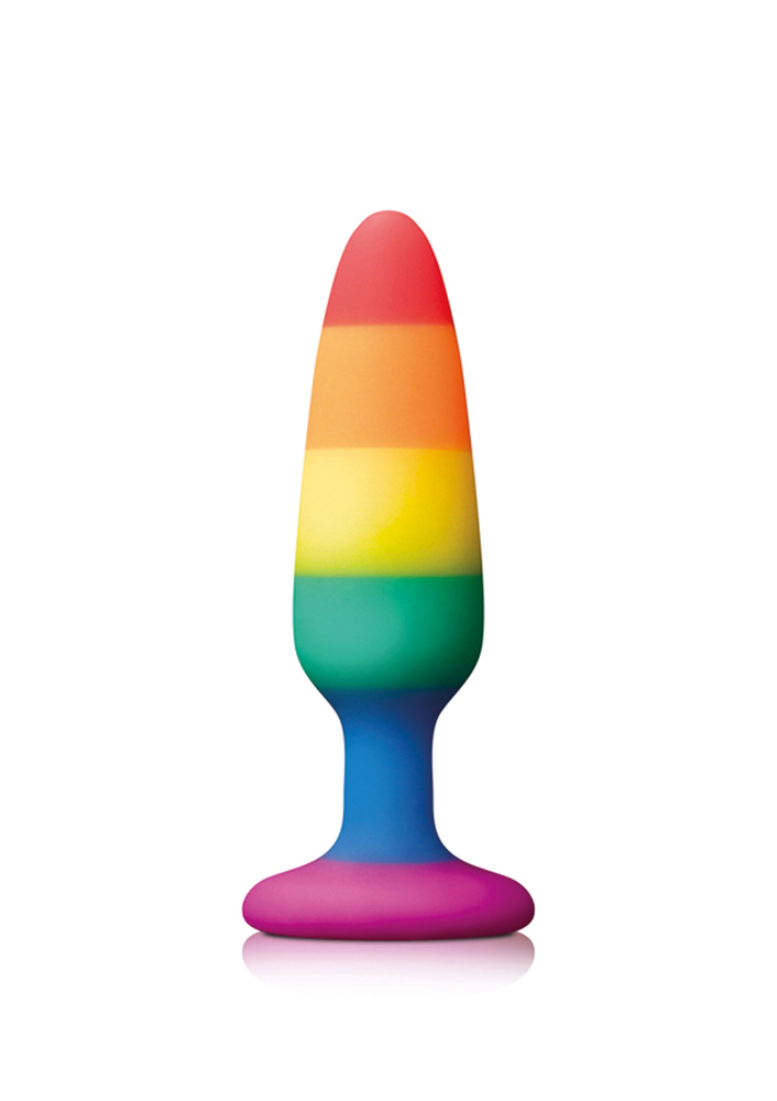 NS Novelties Colours Pride Edition Pleasure Plug Small MULTICOLOR - 0