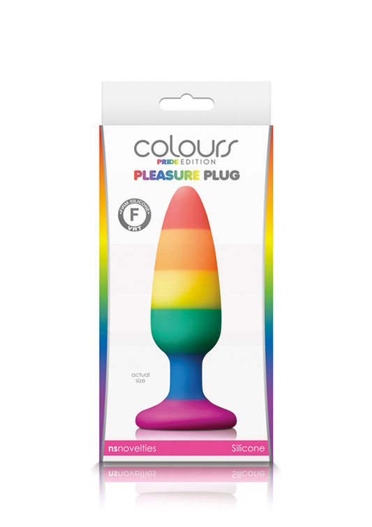 NS Novelties Colours Pride Edition Pleasure Plug Medium