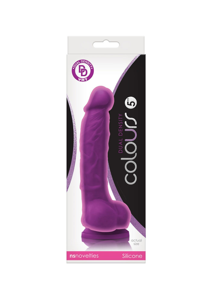 NS Novelties Colours Dual Density 5' PURPLE - 1