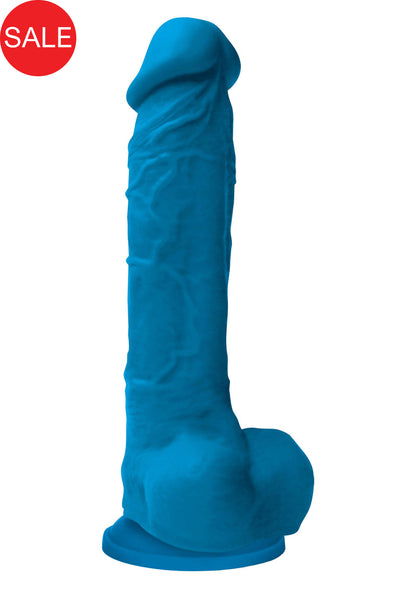 NS Novelties Colours Pleasures 8' Dildo BLUE - 0