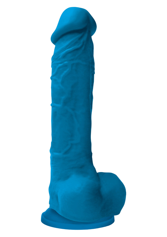 NS Novelties Colours Pleasures 8' Dildo - Blau