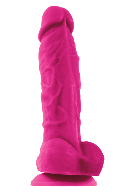 NS Novelties ColourSoft 5' Soft Dildo - Rosa