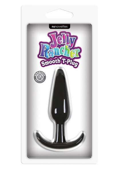 NS Novelties Jelly Rancher TPlug Smooth BLACK - 1