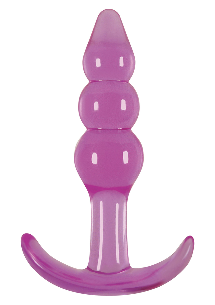 NS Novelties Jelly Rancher TPlug Ripple PURPLE - 0