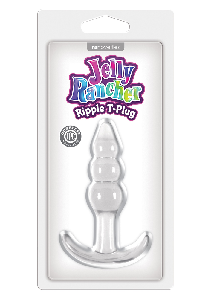 NS Novelties Jelly Rancher TPlug Ripple TRANSPA - 1