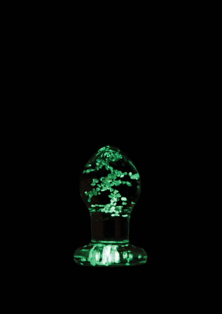 NS Novelties Firefly Glass Plug Small TRANSPA - 1