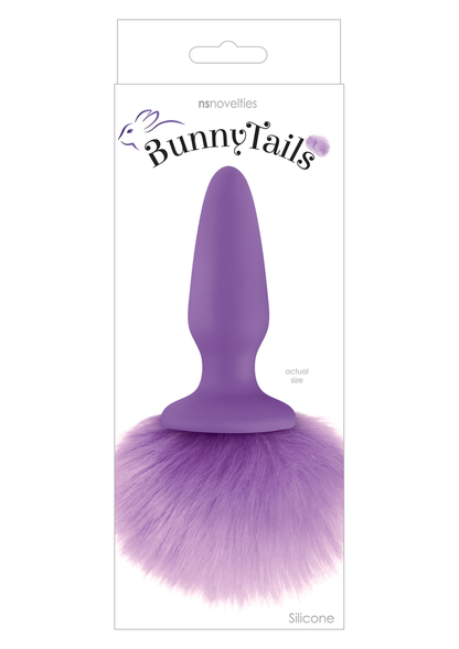 NS Novelties Bunny Tails PURPLE - 1