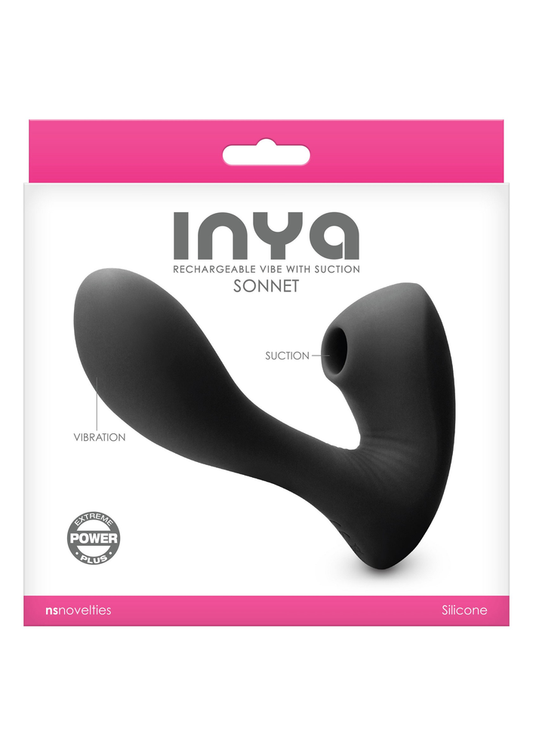 NS Novelties INYA Sonnet - Schwarz