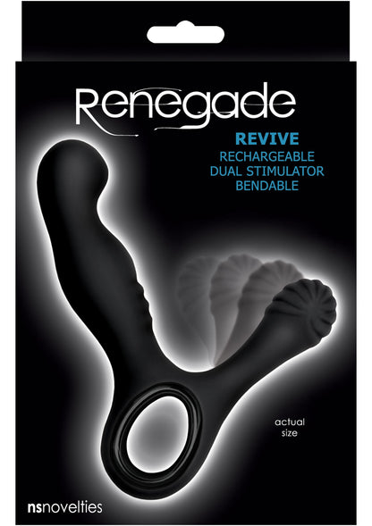 NS Novelties Renegade Revive Prostate Massager BLACK - 1