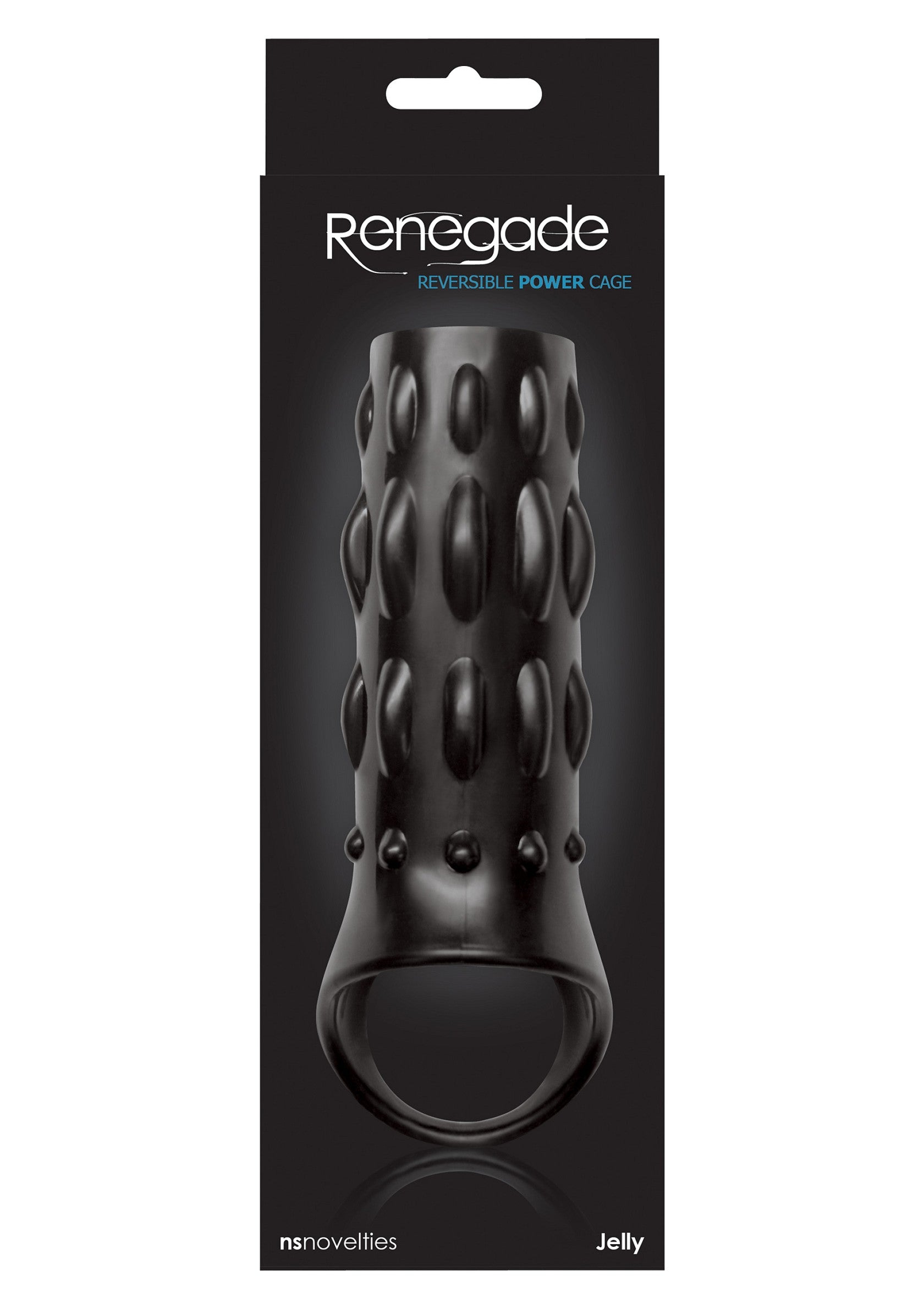 NS Novelties Renegade Power Cage BLACK - 0