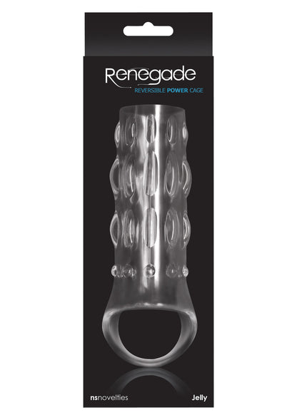 NS Novelties Renegade Power Cage TRANSPA - 0