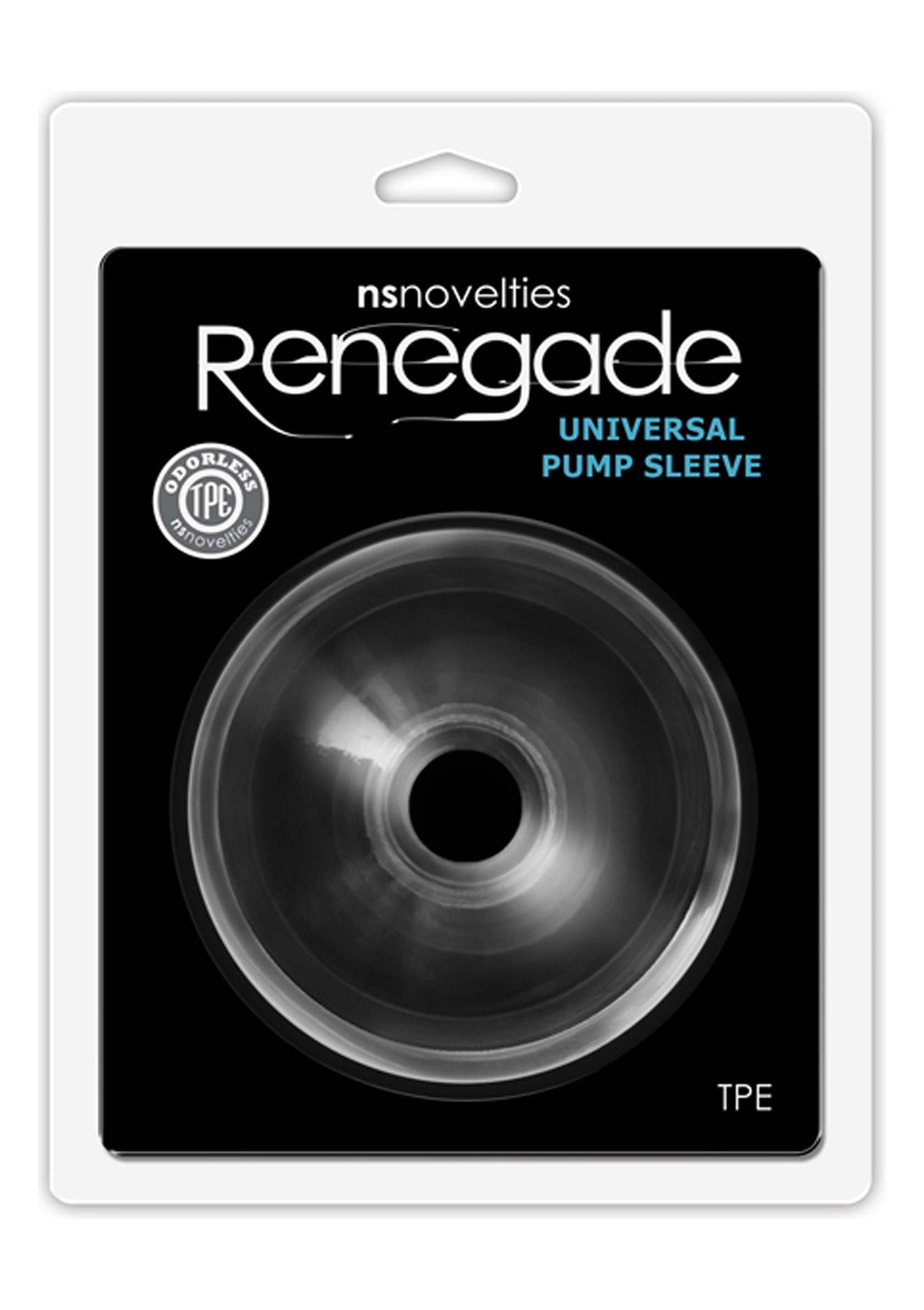 NS Novelties Renegade Universal Pump Donut TRANSPA - 0