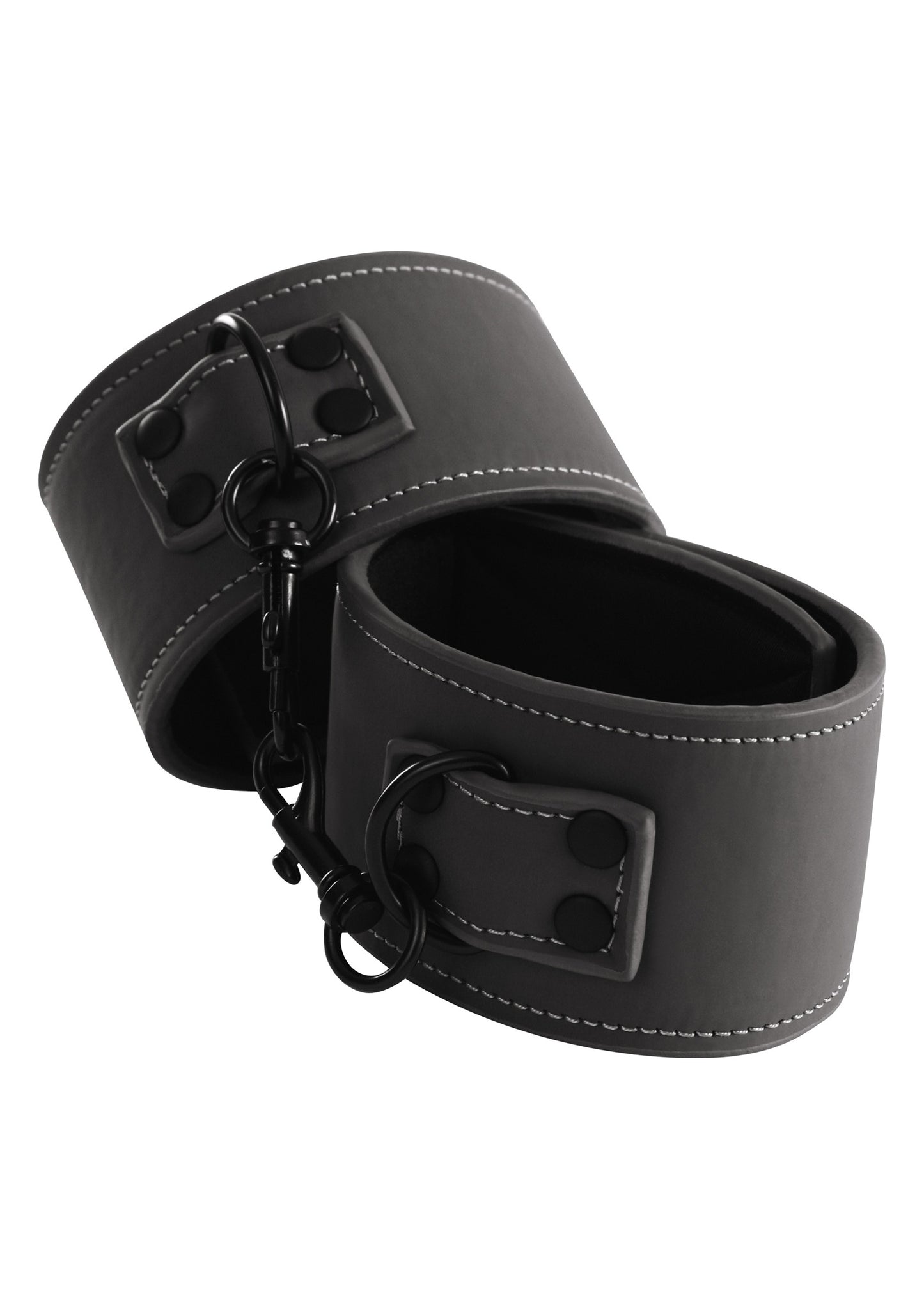 NS Novelties Renegade Bondage Wrist Cuff BLACK - 1