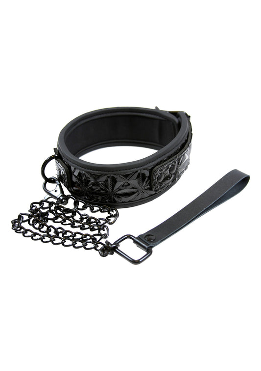 NS Novelties Sinful 2' Collar - Schwarz