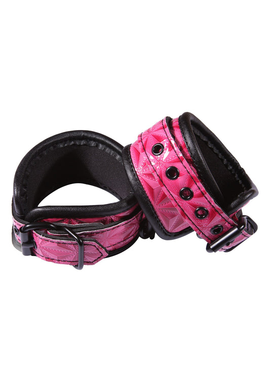 NS Novelties Sinful Wrist Cuffs - Rosa