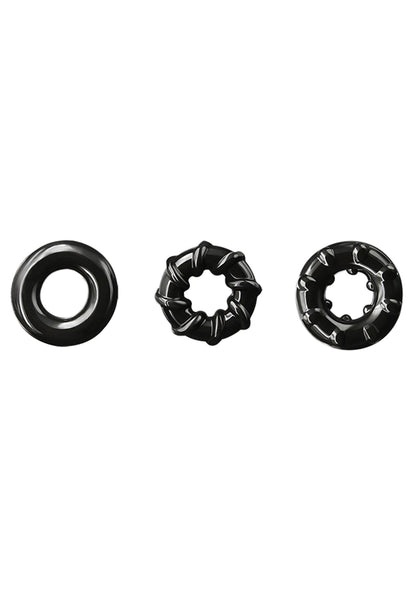 NS Novelties Renegade Dyno Rings BLACK - 0