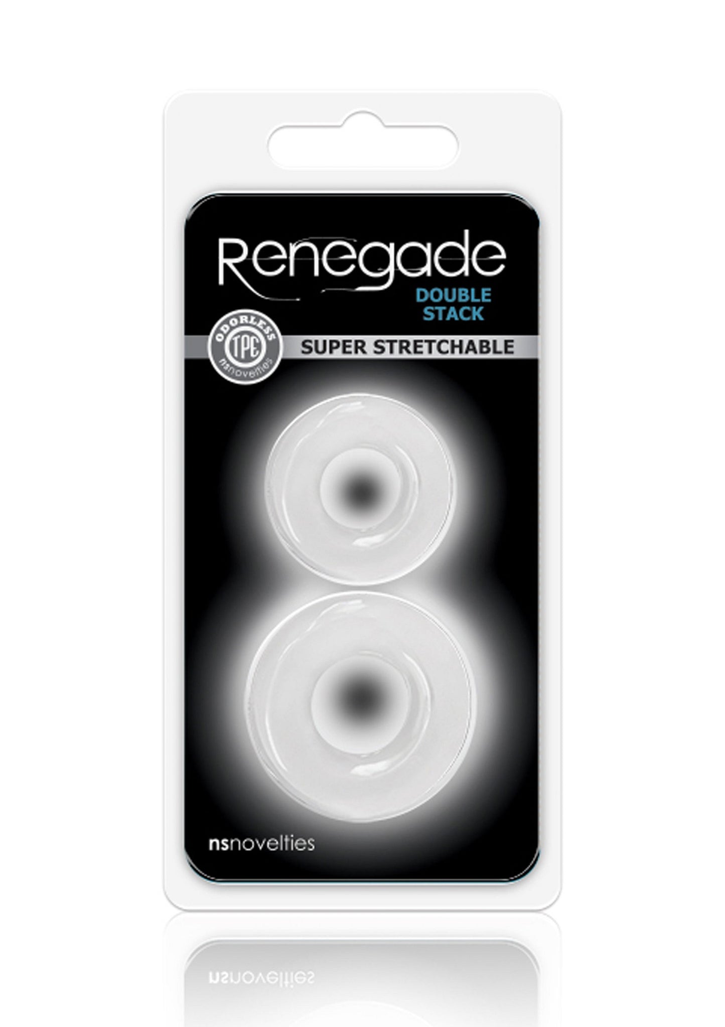 NS Novelties Renegade Double Stack TRANSPA - 0