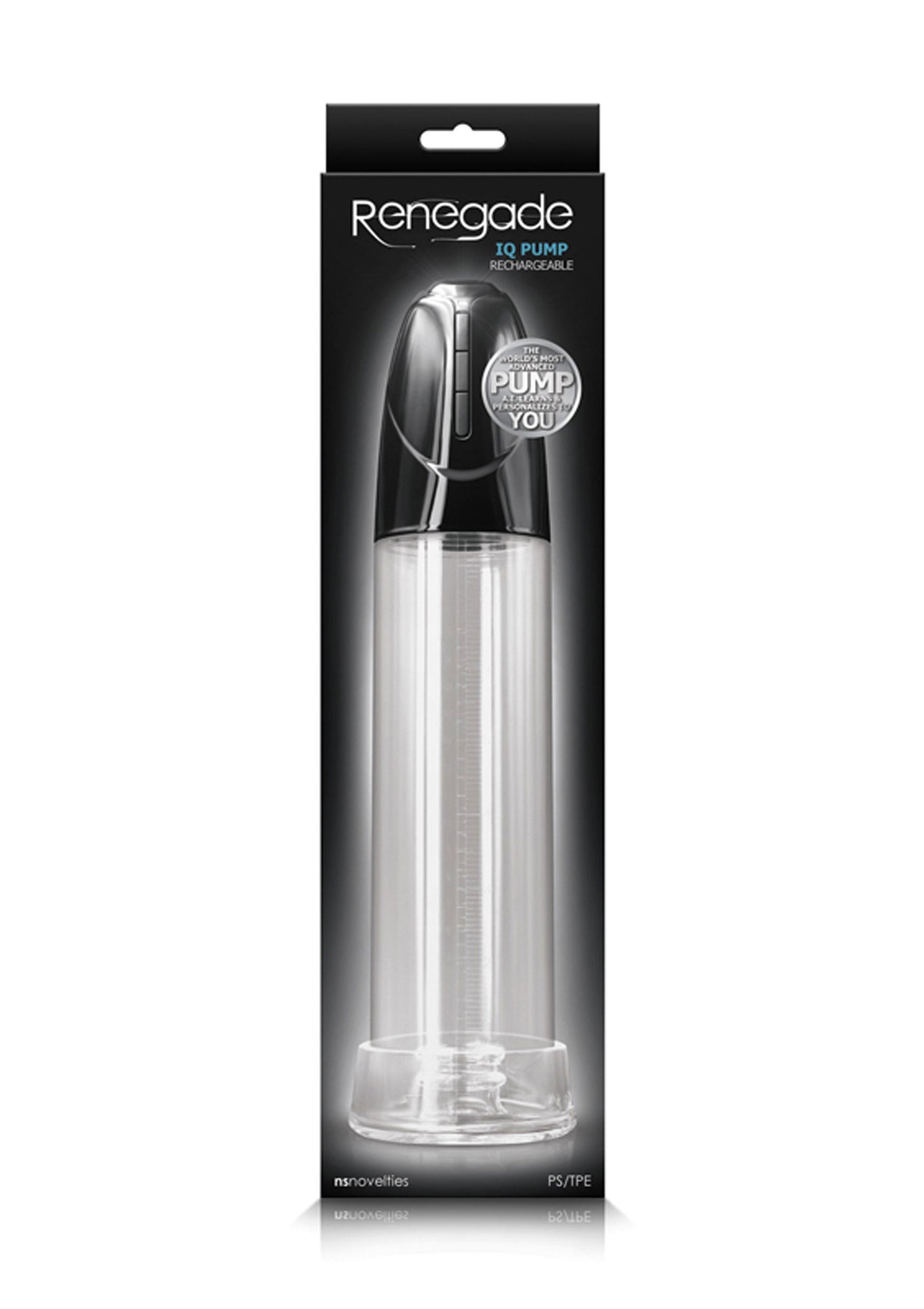 NS Novelties Renegade IQ Pump TRANSPA - 0