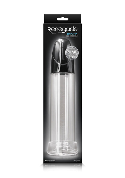 NS Novelties Renegade IQ Pump TRANSPA - 0