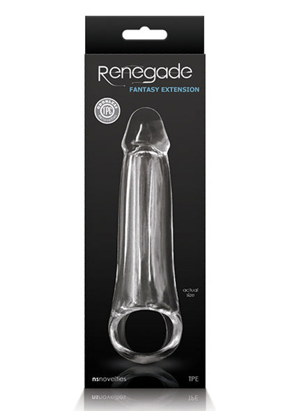 NS Novelties Renegade Fantasy Extenstion Small TRANSPA - 1