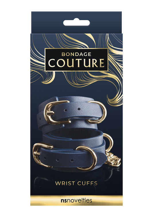 NS Novelties Bondage Couture Wrist Cuffs