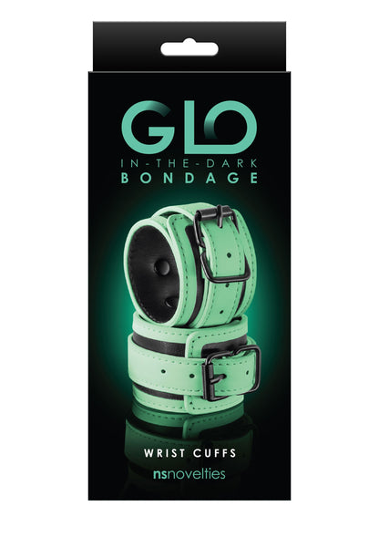 NS Novelties GLO Bondage Wrist Cuff GLOW - 1