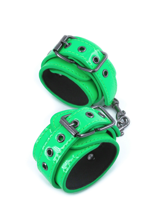 NS Novelties Electra Wrist Cuffs - Grün