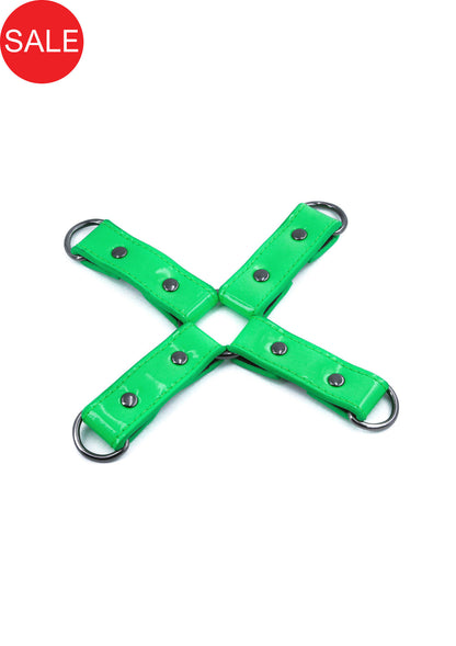 NS Novelties Electra Hogtie GREEN - 0