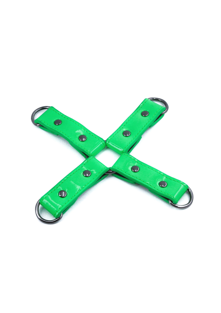 NS Novelties Electra Hogtie GREEN - 0