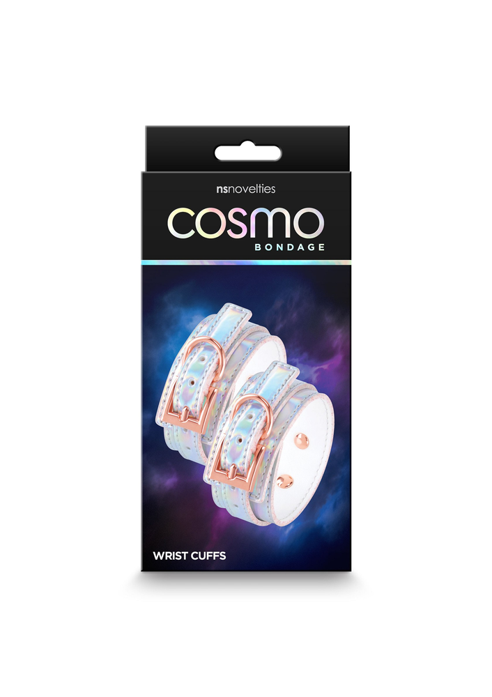 NS Novelties Cosmo Bondage Wrist Cuffs MULTICOLOR - 1