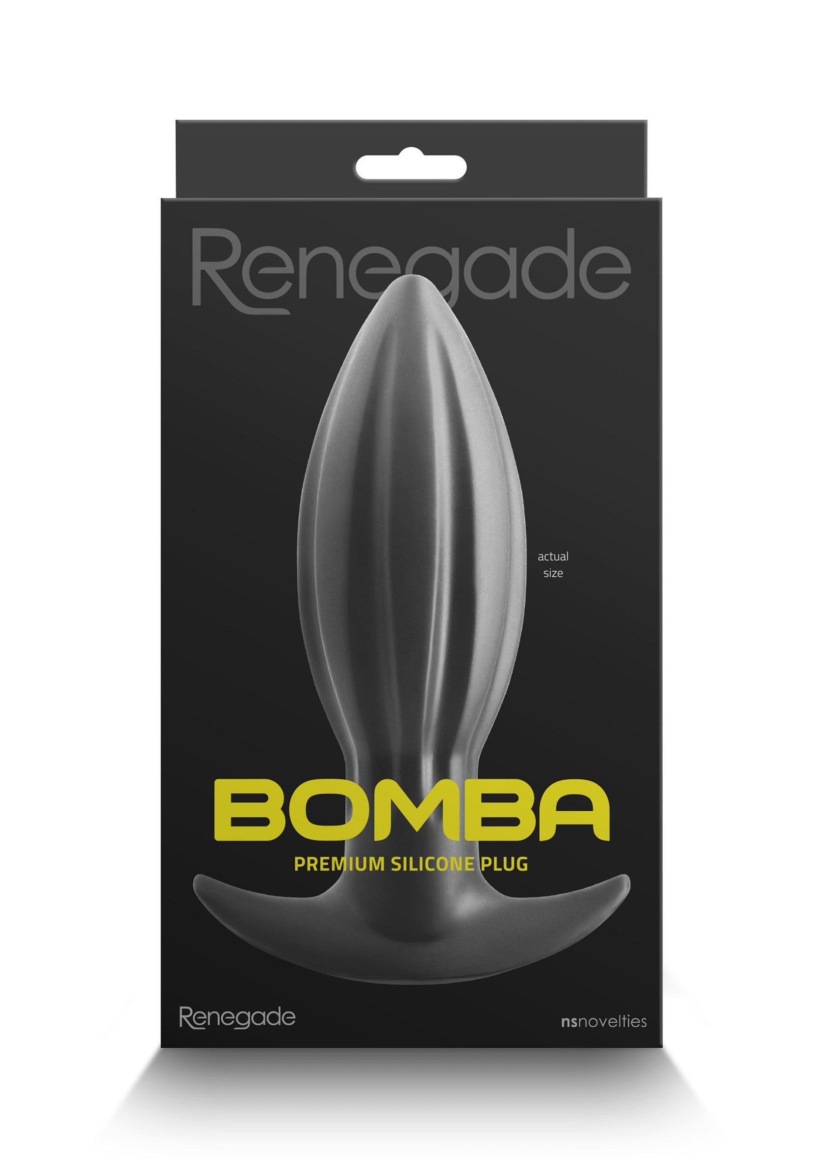 NS Novelties Renegade Bomba Medium BLACK - 1