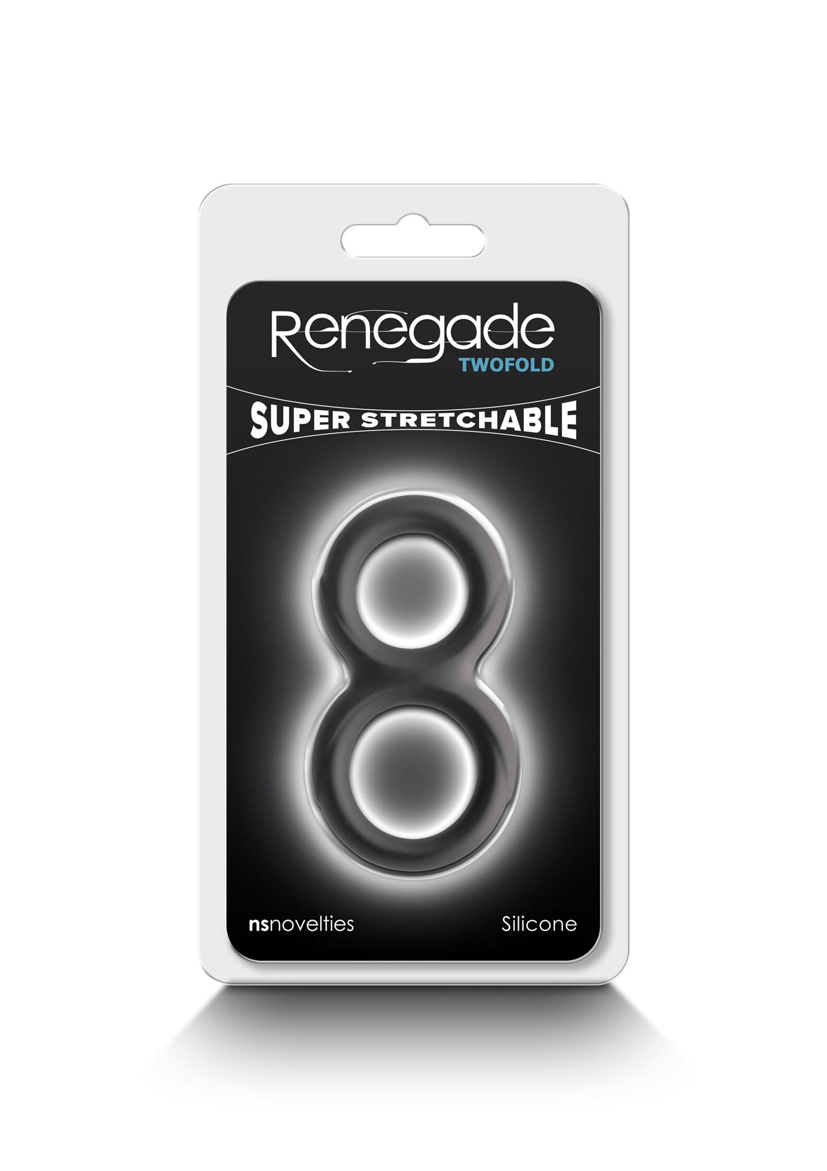 NS Novelties Renegade Twofold BLACK - 1