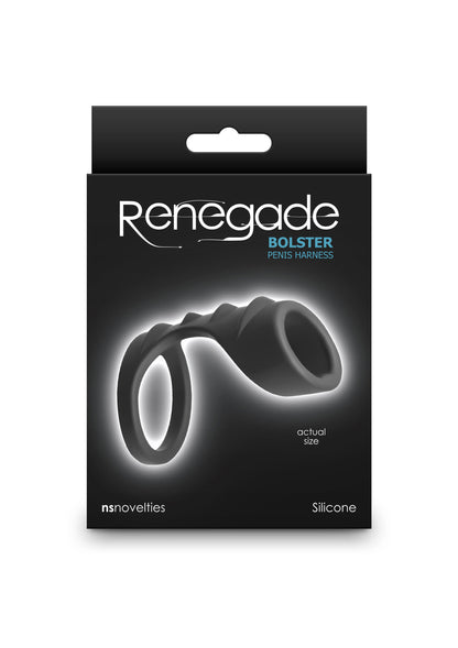 NS Novelties Renegade Bolster BLACK - 2