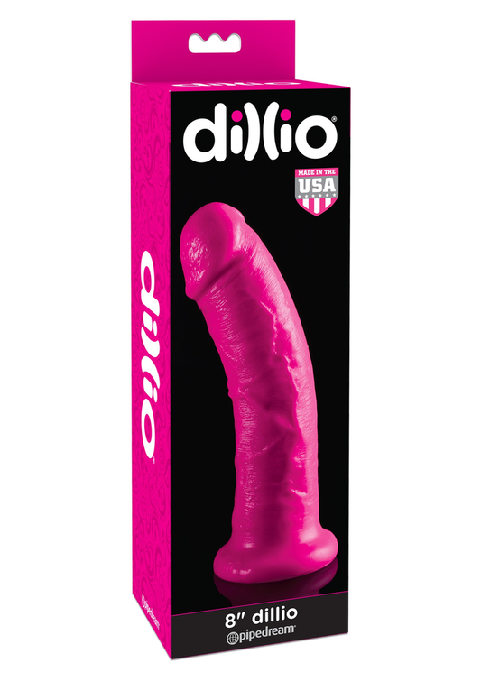 Pipedream Dillio - 8' Dildo - Rosa