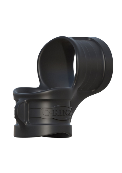 Pipedream Fantasy C-Ringz Mr. Big Cock Ring & Stretcher BLACK - 3